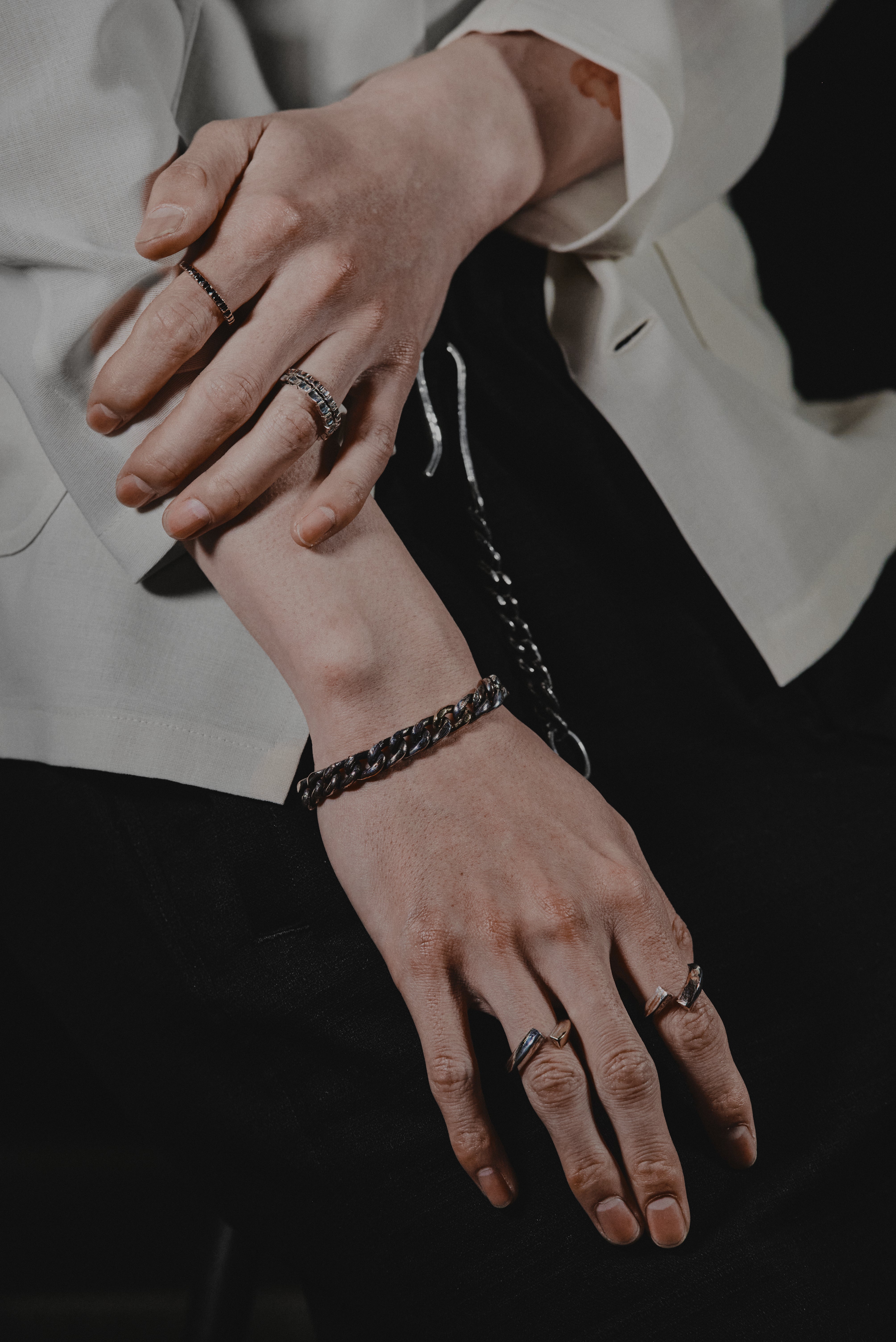 Pattern welding bracelet